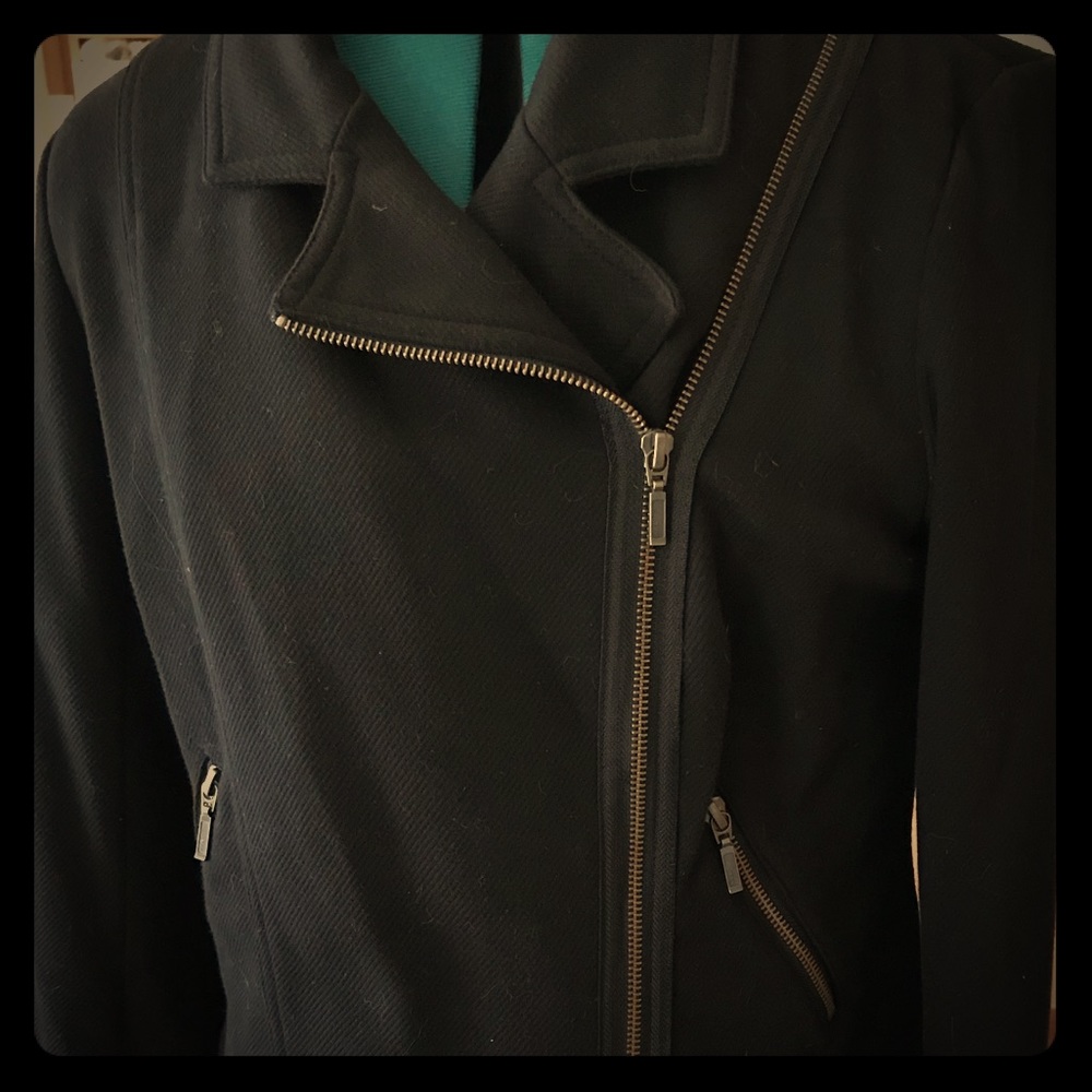 Cold water Creek Asymmetrical Jacket